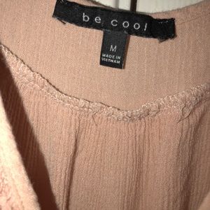 Spaghetti blush shirt